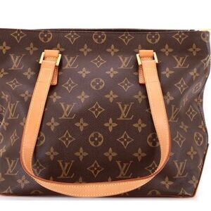 Louis Vuitton Classic Monogram Brown Tote AUTHENTIC